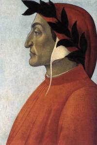 Portrait of Dante Alighieri by Sandro Botticelli